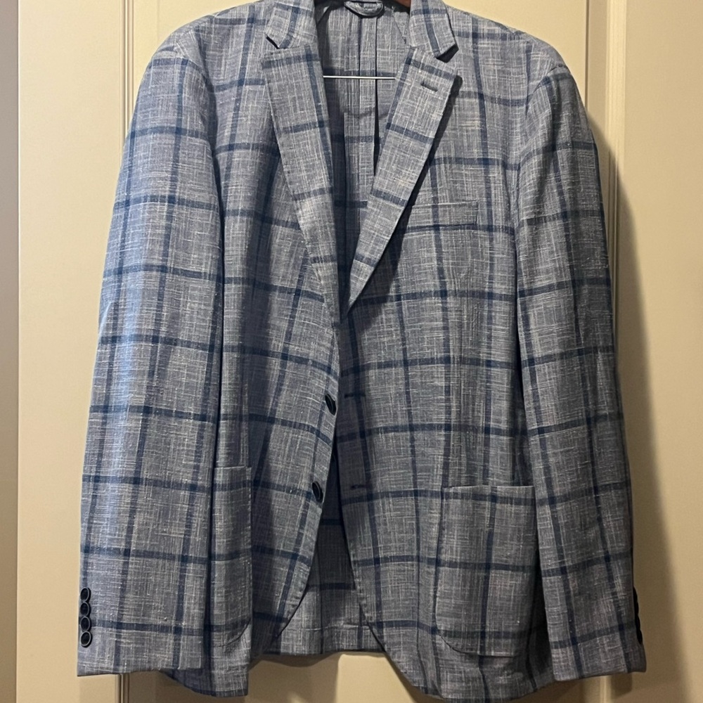 johnnie-O  Plaid Men's Blazer